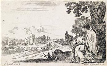 OLD MASTER PRINTS Collection of approximately 100 engravings and etchings.